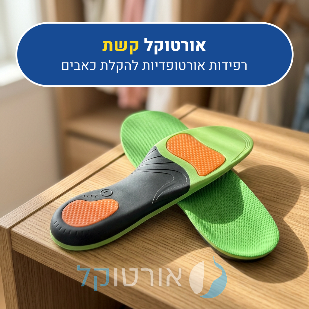 רפידות אורטוקל קשת, רפידות אורטופדיות להקלת כאבים